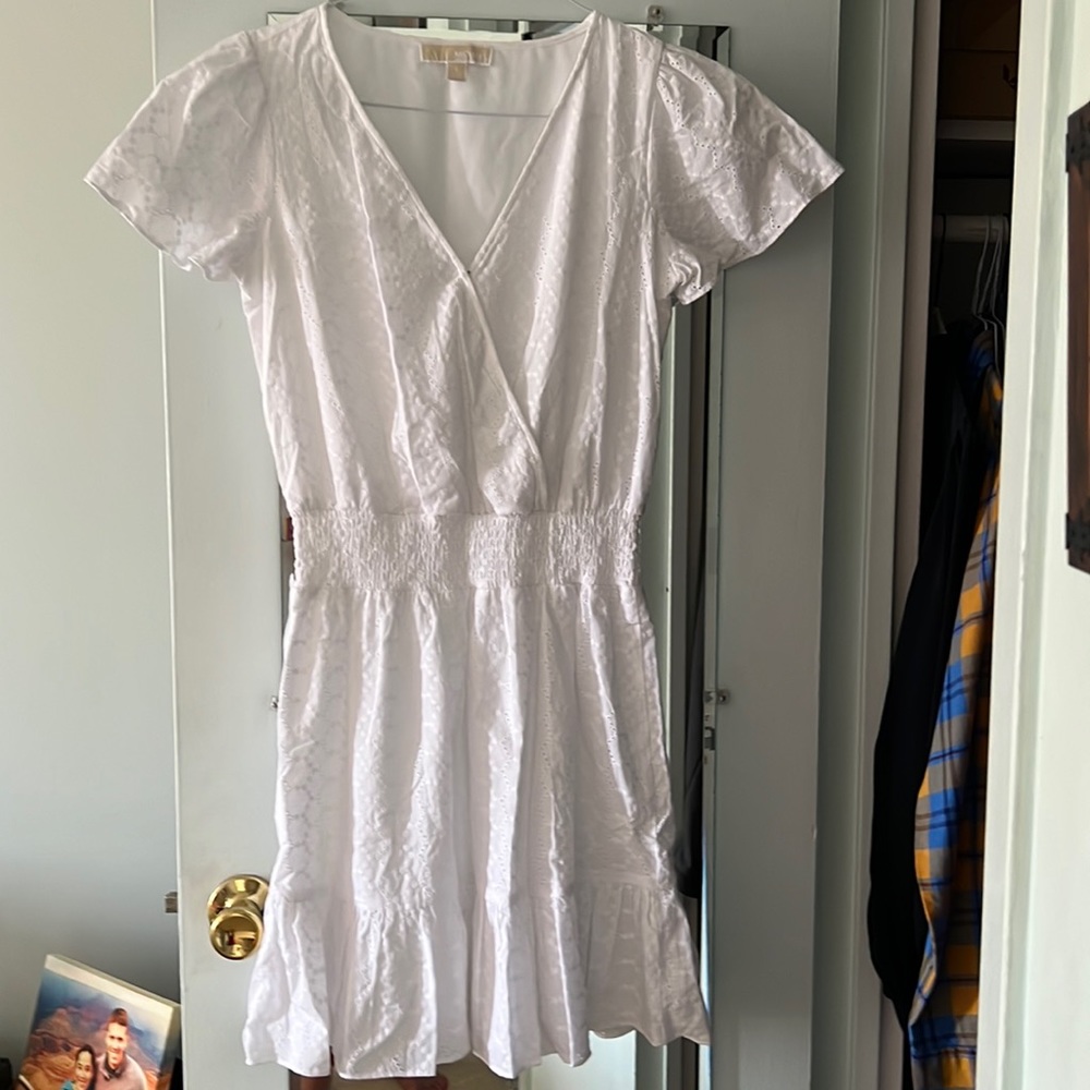 Dress, Michael Kors, Small, White